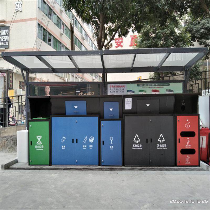 深圳4.0新标准户外小区分类垃圾桶外罩环卫街道不锈钢垃圾果皮箱,淘宝优惠券,粉丝福利购,淘宝优惠卷