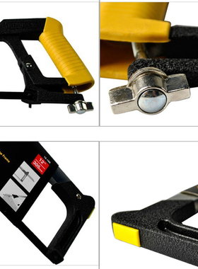 STANLEY/史丹利400mm钢锯架15-166小木工家用迷你锯手工锯弓锯条