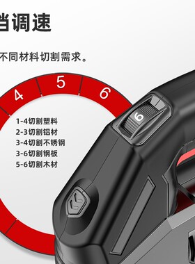 日本质造电动锯曲线锯木工多功能电锯家用手持木板线锯小型切割机