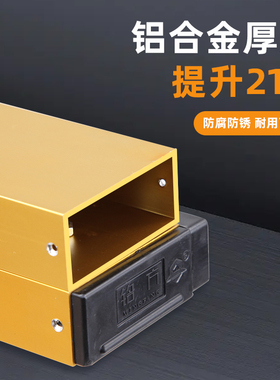 靠尺2米折叠铝合金水平电子数显靠尺空鼓锤验房工具套装垂直检测