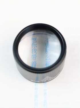 全金属高清土豪金色放大镜 30倍K9光学玻璃珠宝古玩钻石鉴定30x36