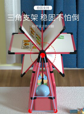 幼儿童专用无尘可擦画画板涂鸦家用支架式黑板宝宝智力玩具写字板