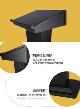 简约不锈钢演讲台接待台展示台咨询台不锈钢讲台迎宾台定制