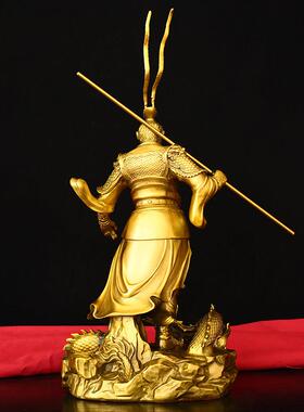 纯铜齐天大圣孙悟空斗战胜佛美猴王摆件家居客厅办公室装饰品猴子