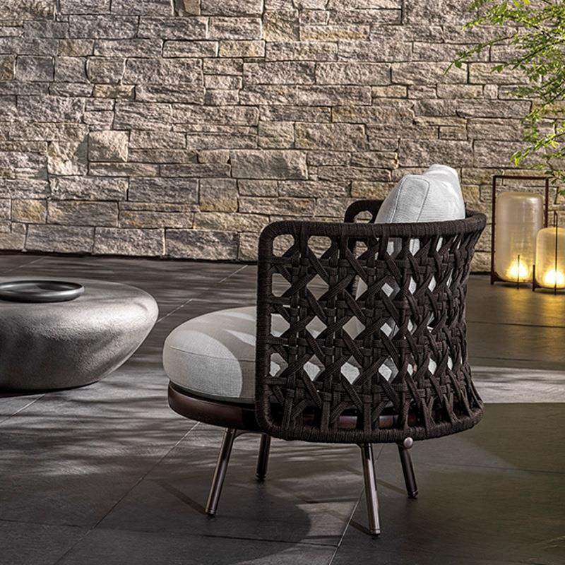 户外沙发藤编庭院花园弧形圆单人阳台实木设计师露天别墅藤椅家具,淘宝优惠券,粉丝福利购,淘宝优惠卷