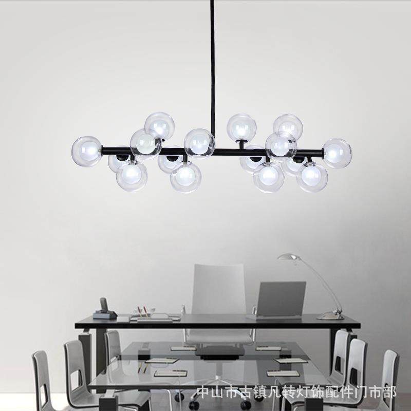 北欧灯具现代简约客厅灯创意餐吊灯后现代玻璃球吊灯萤火虫吊灯,淘宝优惠券,粉丝福利购,淘宝优惠卷