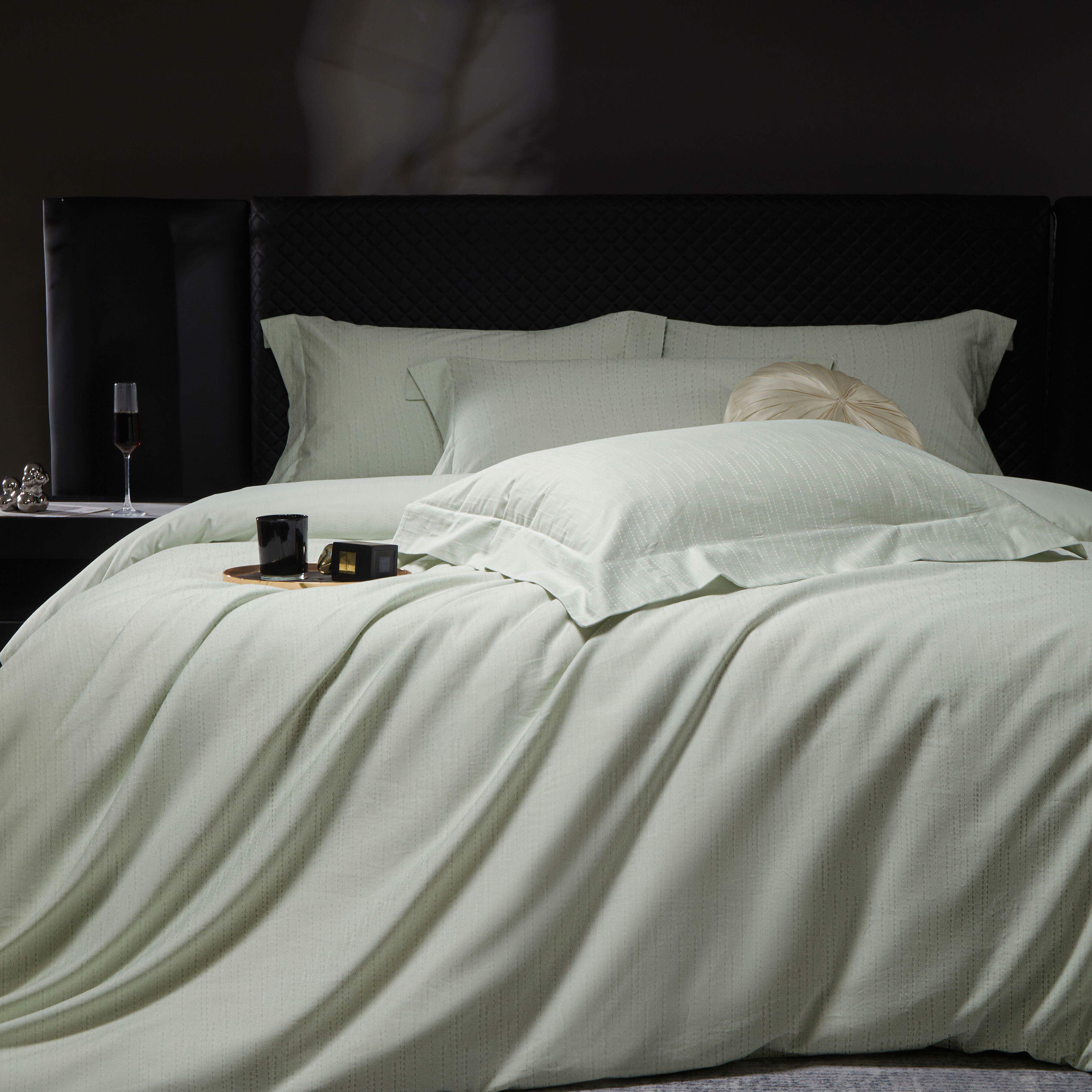 全棉浮雕提花四件套