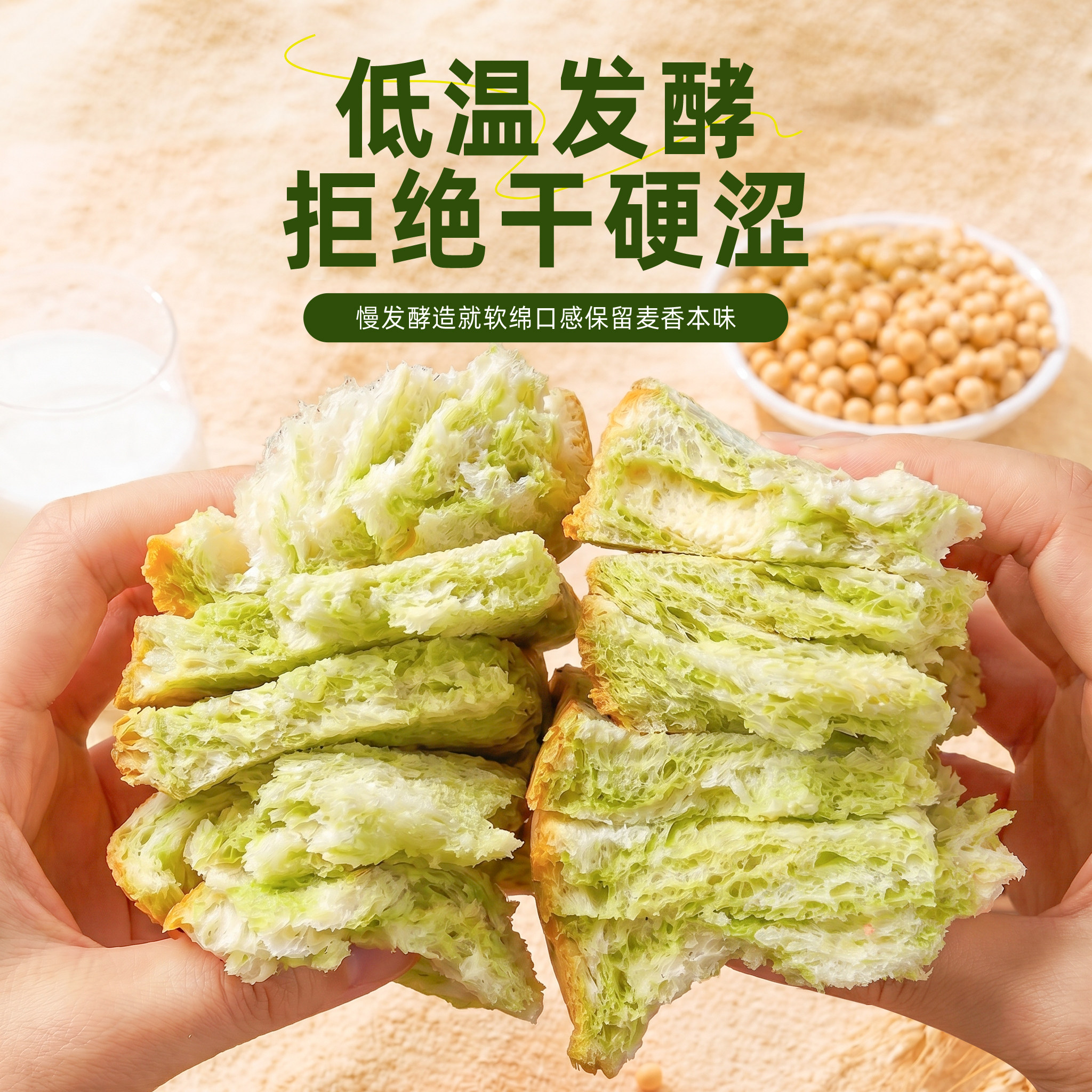 JGGONDON酵母蛋白吐司剑盾全麦高蛋白面包健身控体早餐零食600g箱