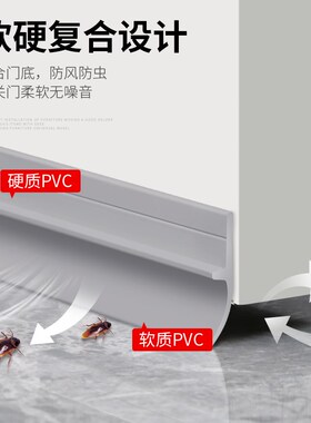 门缝门底密封条隔音神器窗挡风静音降噪防虫防风防尘防水密封胶条