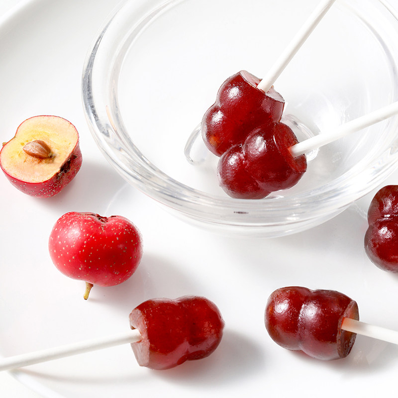 山楂抱抱山楂小葫芦山楂棒棒果肉蜜饯草莓味儿童零食68g+20g