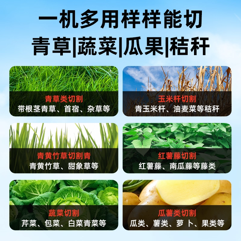 养殖家用碎菜机喂鸡鸭全自动不锈钢切菜机养鸡铡草机饲料粉碎机,淘宝优惠券,粉丝福利购,淘宝优惠卷