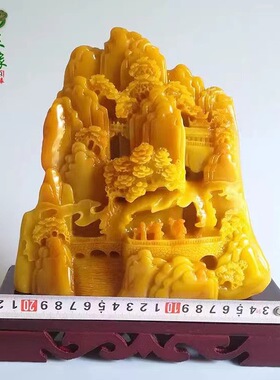 玉石平步青云摆件寿山石芙蓉石工艺品奇石原石石雕居家办公乔迁送