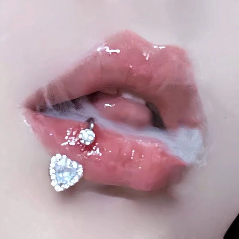 爆闪爱心大钻满钻泥巴球钛钢唇环耳骨环可爱穿刺义乌饰品配件,淘宝优惠券,粉丝福利购,淘宝优惠卷