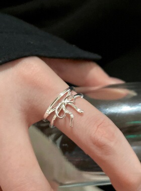 精致结多层线条女戒｜925镀银