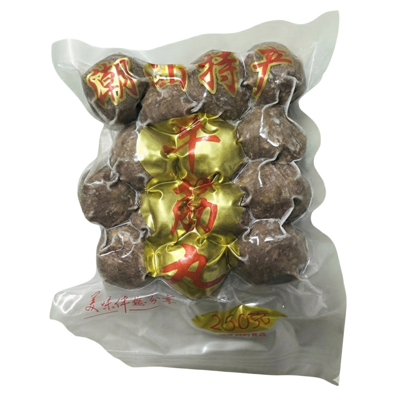 【老k】潮汕牛肉丸正宗新鲜冷冻牛筋丸火锅麻辣烫煮汤丸子