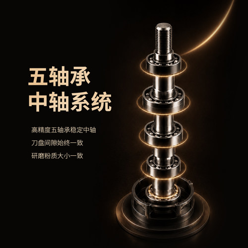 lipoo璃铺萃豆师手摇磨豆机便携手冲意式咖啡豆粉研磨机手动现磨 - 图2