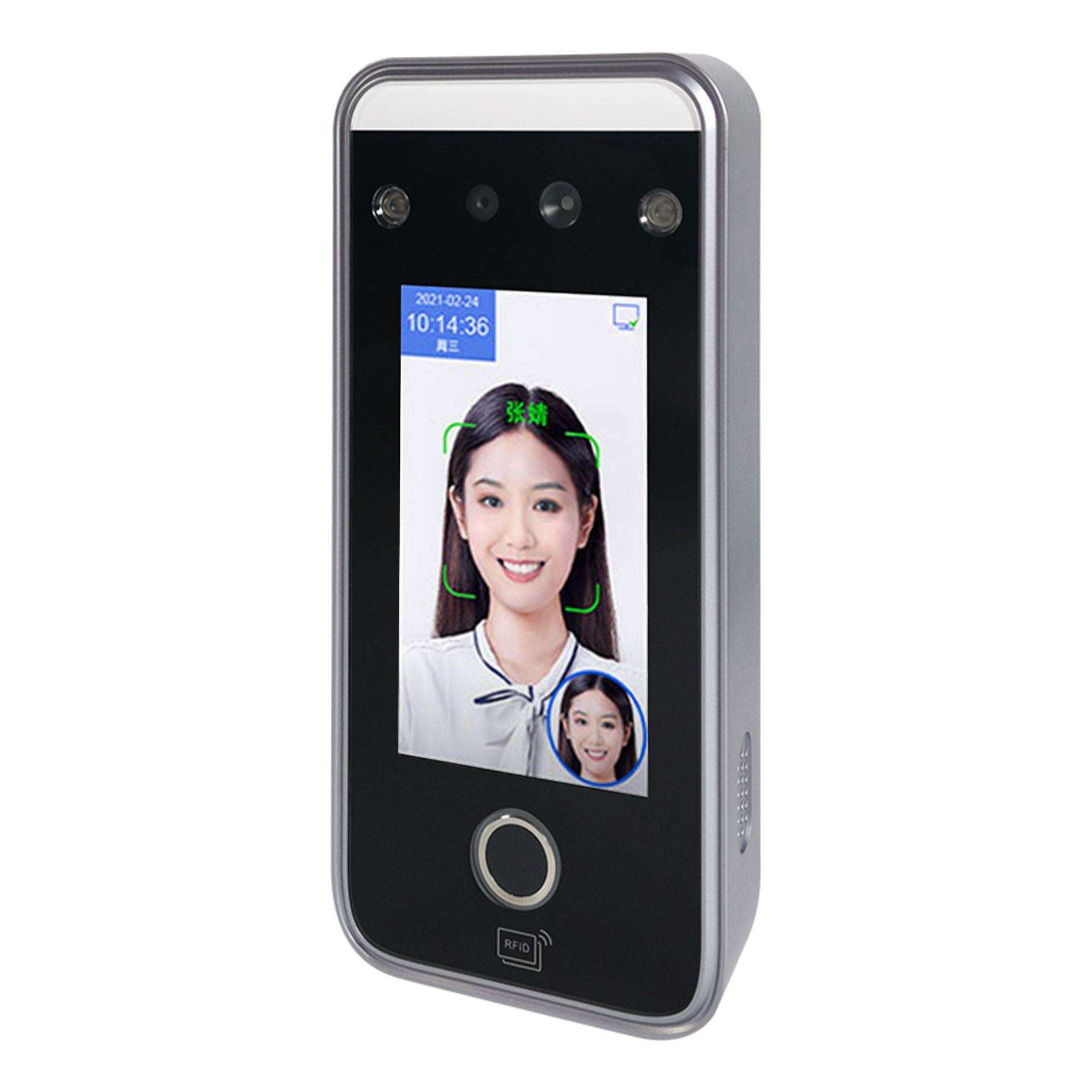 Factory direct supply M106 dynamic face access control face recognition access control attendance system fingerprint attendance punch card machine