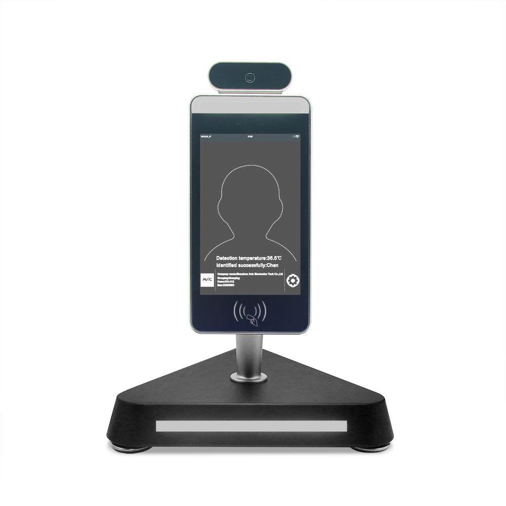 8-inch face recognition temperature measurement, access control facial recognition body temperature all-in-one machine, NFC attendance machine, face scanning detection system
