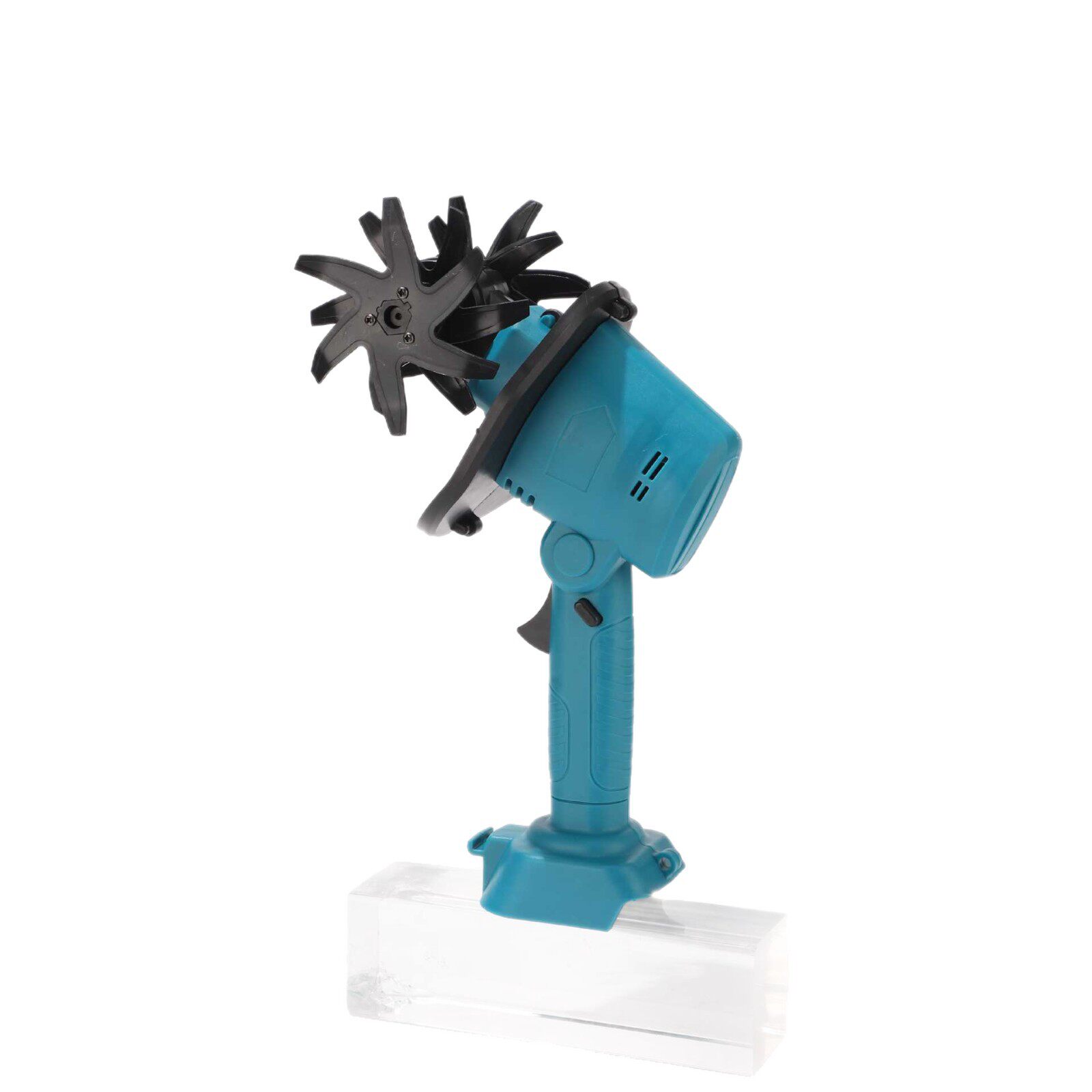 Mini handheld lithium battery micro-tiller rechargeable agricultural scarifier cultivator household vegetable garden small rotary tiller