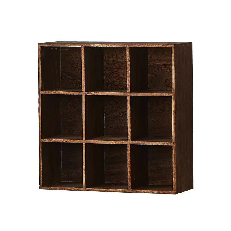 Wooden tea set rack Chinese Duobaoge tea cup rack wall-mounted storage rack modern simple storage rack wholesale