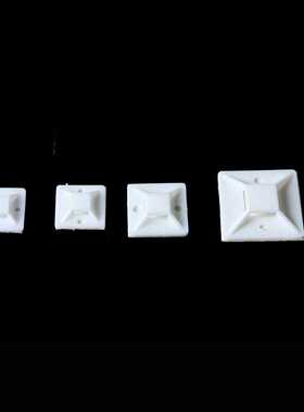 吸盘式定位片 粘贴固定座线扣扎带20*20吸盘定位器