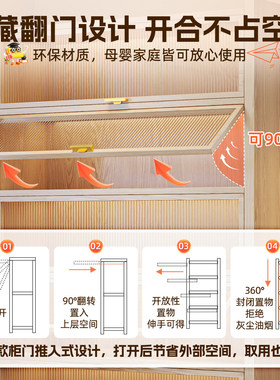 家用钢制书柜新款复古带门防尘儿童书架客厅落地展示柜收纳储物柜