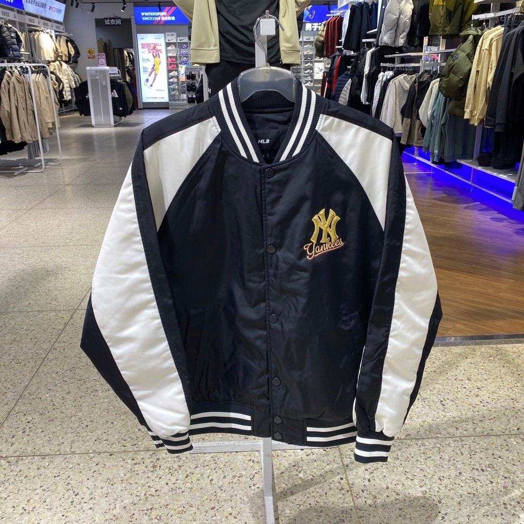 MLB 男女同款26春季新款新年系列生肖马夹棉款棒球夹克3AJPQ0161,淘宝优惠券,粉丝福利购,淘宝优惠卷