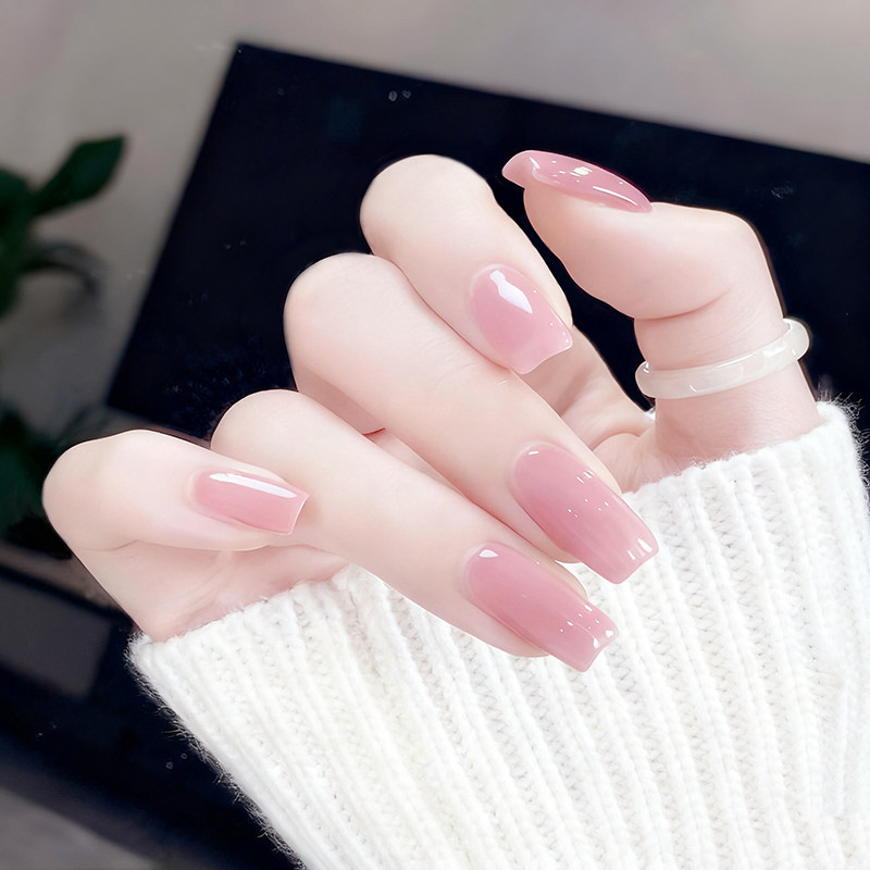 sweet color懒人三合一甲油胶裸粉色指甲油一步胶猫眼持久裸色