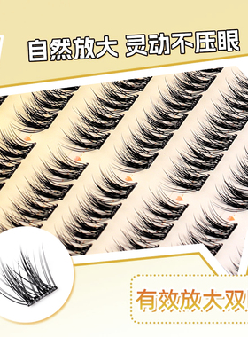HARPIN华攀免胶假睫毛浓密款美鼠