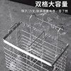 Large capacity hanging drain stainless steel chopstick tube