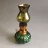 Antiques and miscellaneous collections, antique small glazed oil lamps, home furnishings and old objects, two options to choose from