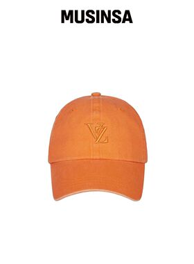 VARZAR 3D字母图案宽松版棒球帽 橙色 MUSINSA韩国直邮官方正品