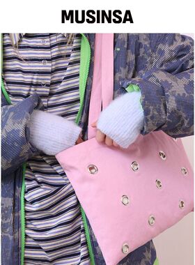 POEV Fluffy Hand Warmer - 天空蓝 MUSINSA韩国官网直邮进口