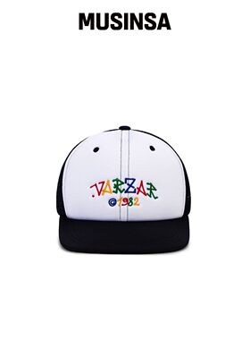 VARZAR 팜特里 LOGO 普通款 网眼帽 黑色 MUSINSA韩国官网直邮进口