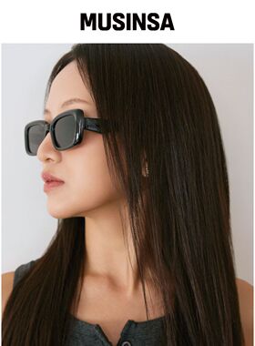 HANGLE EYEWEAR 普莱姆大框太阳镜 黑色韩国官网直邮进口