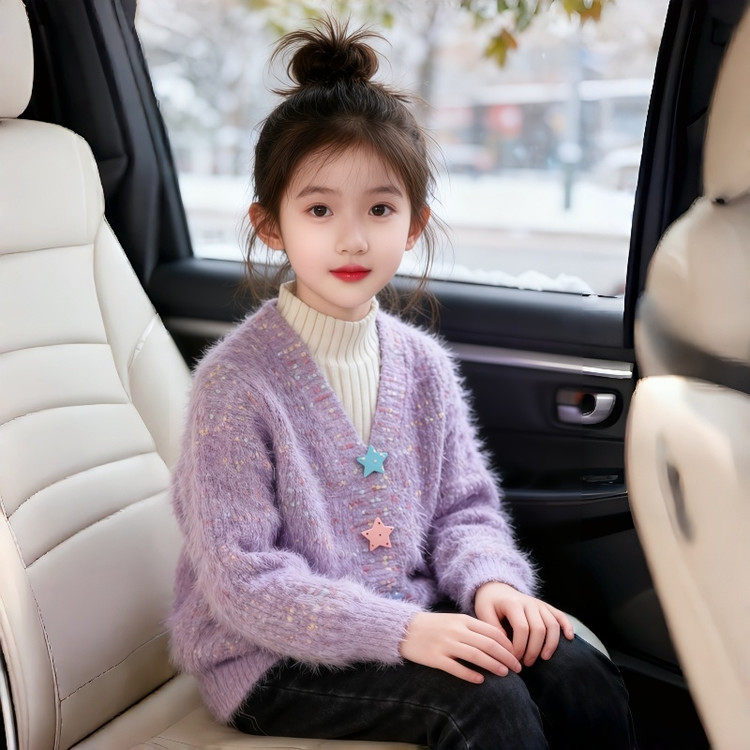 水貂绒彩点假两件星星毛衣,淘宝优惠券,粉丝福利购,淘宝优惠卷