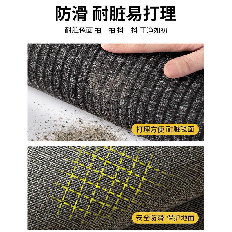 Kitchen floor mats are non-slip, oil-proof, wipeable and wash-free 2025 new dirt-resistant and waterproof mats, special household floor mats and carpets