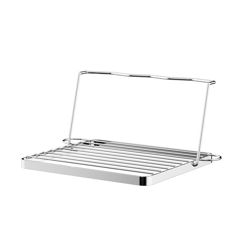304 stainless steel cup drain rack kitchen cutting board storage rack dishware tea set upside down fruit and vegetable countertop storage