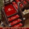 Wedding stair step stickers decoration men's wedding handrail steps happy word stickers wedding floor mats wedding room layout carpet