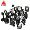 Optical two-dimensional adjustment frame tilt and pitch lens optical bench rotating lens frame experimental platform clamping frame