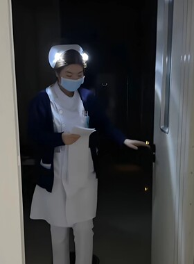 这个小灯泡发夹真是夜间查房神器