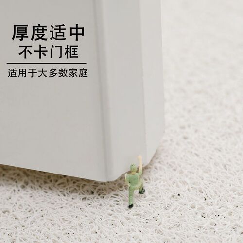 卡通入户门地垫进门脚垫家用PVC丝圈门口垫进户门大门口地毯裁剪 - 图2