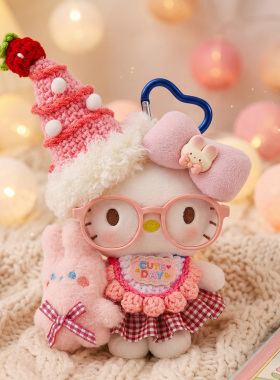 正版授权hellokitty包包挂件玩偶