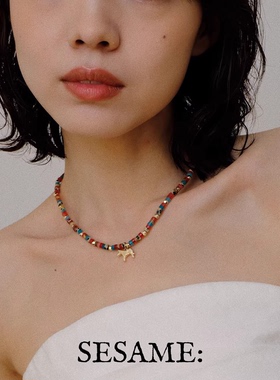 飒米SESAME马上爆富多巴胺项链女