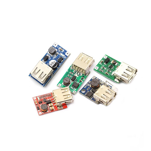 DC-DC升压稳压电源模块板USB供电电池升压板0.9V~5V升5V600MA - 图3