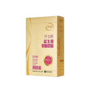 伊利女士高钙益生菌脱脂奶粉150g*1盒