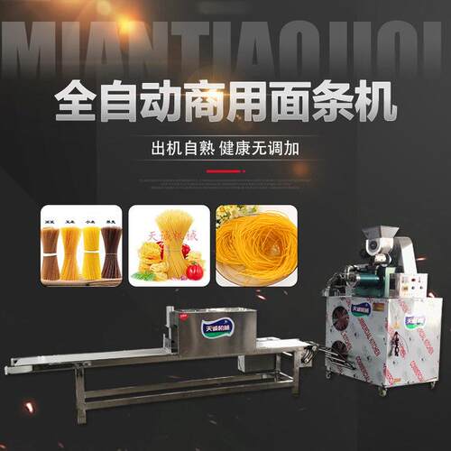 天诚大型全自动玉米面条机 商用自熟米粉机生产厂家 - 图0