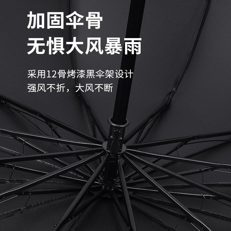 大号手动折叠雨伞男士加大加厚加固男生女双人晴雨两用伞抗风遮阳