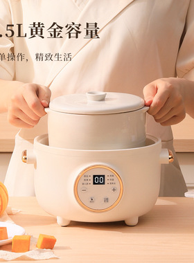电炖盅燕窝专用隔水炖全自动家用婴儿宝宝煮粥煲汤辅食陶瓷电炖锅