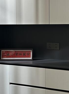 新家的100个快递轻奢家居摆件玄关书法画框装饰品客厅氛围感好物